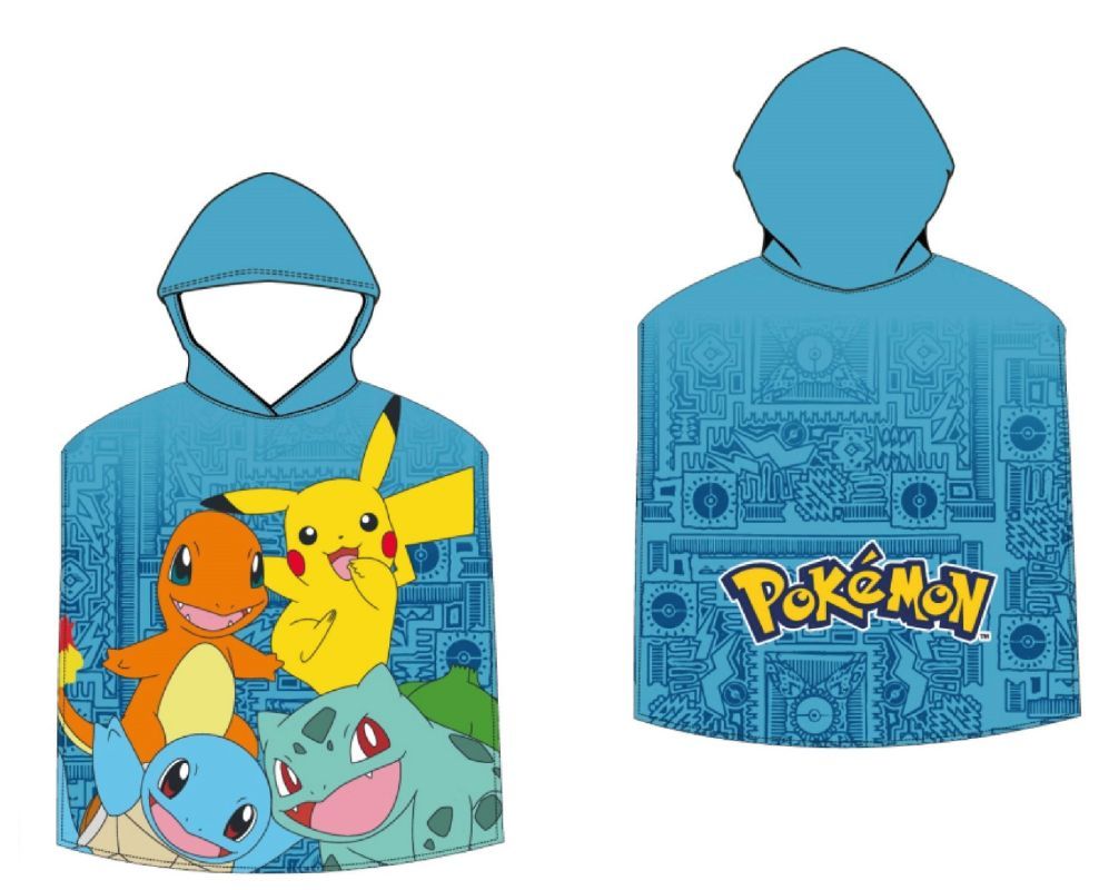 FARO Pončo Pokémon micro  Polyester - mikrovlákno, 50/100