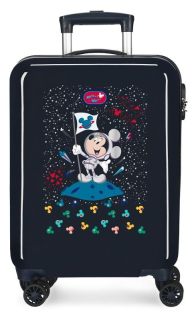 Cestovný kufor ABS Mickey On the Moon 55 cm