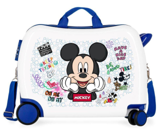 Detský kufrík na kolieskach Mickey Be cool MAXI