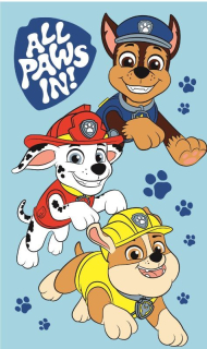 Detský uterák Paw Patrol Boys 50/30